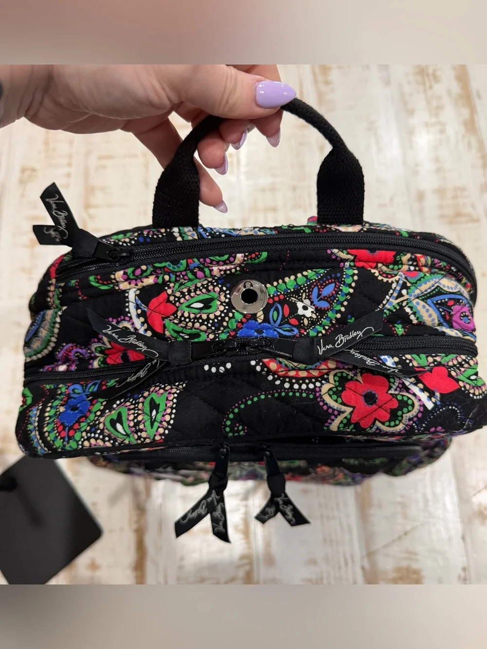 Vera Bradley Backpack Campus Tech Kiev Paisley Retired Bag NWT